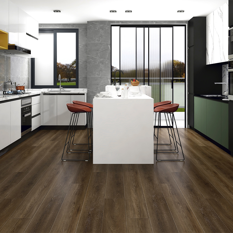 Pre-Glued Peel-and-Stick Self-Adhesive PVC Flooring