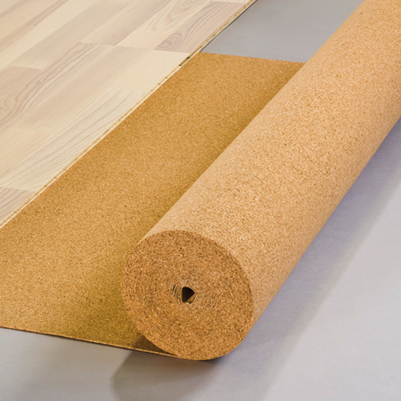 2mm Acoustic Cork Underlay with Vapour Barrier PE film