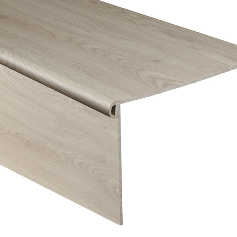 Non-slip SPC Round Stair Tread with Anti-Scratch Surface